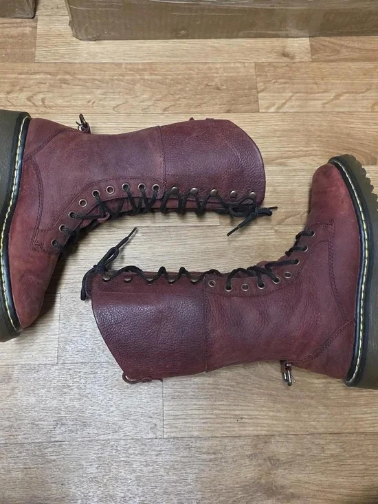 Dr Martens Aleina Foldover Boots Size 7 Women's - Picture 2 of 8